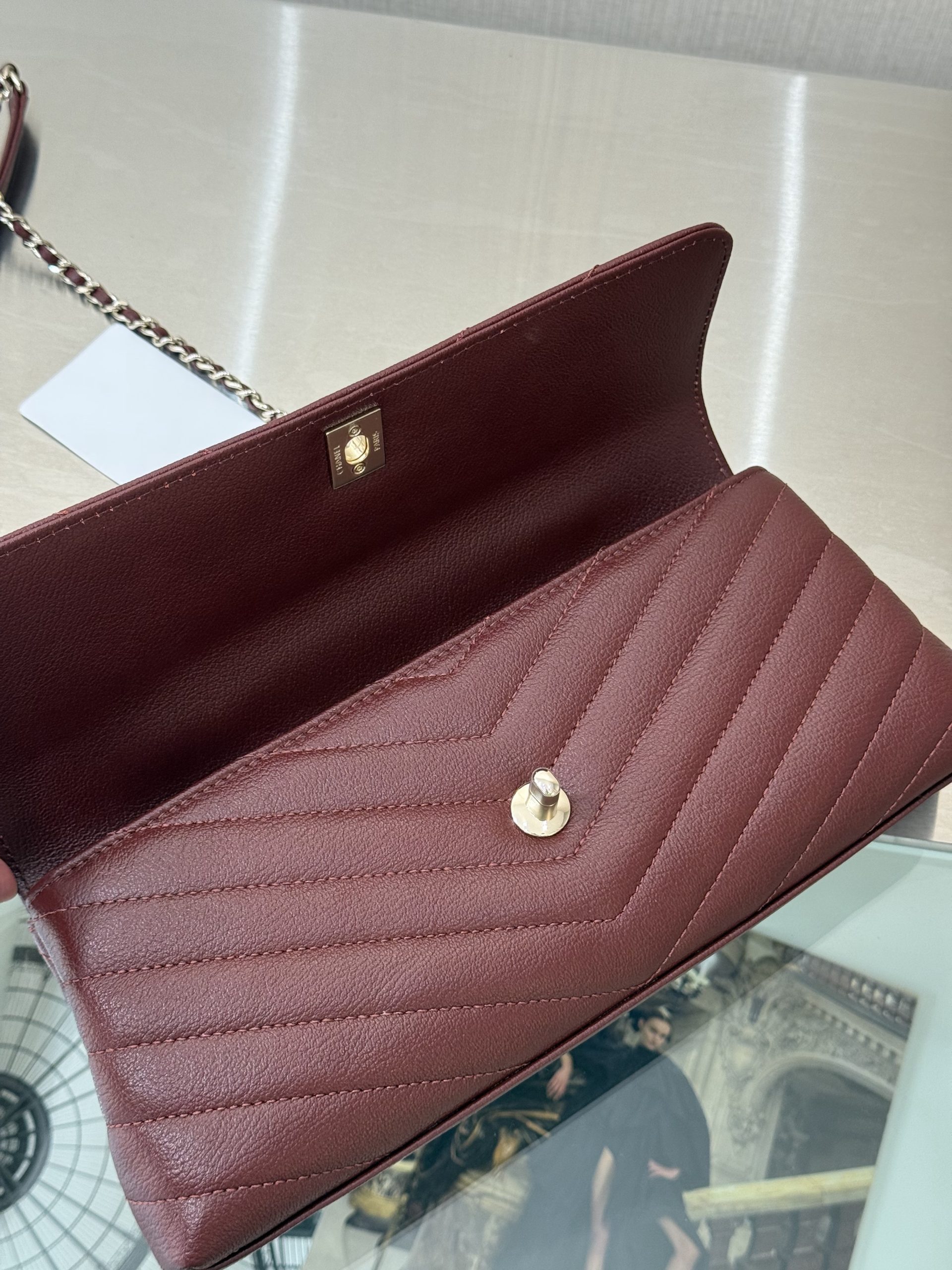 Bolso Chanel Top Handle Flap - Image 7