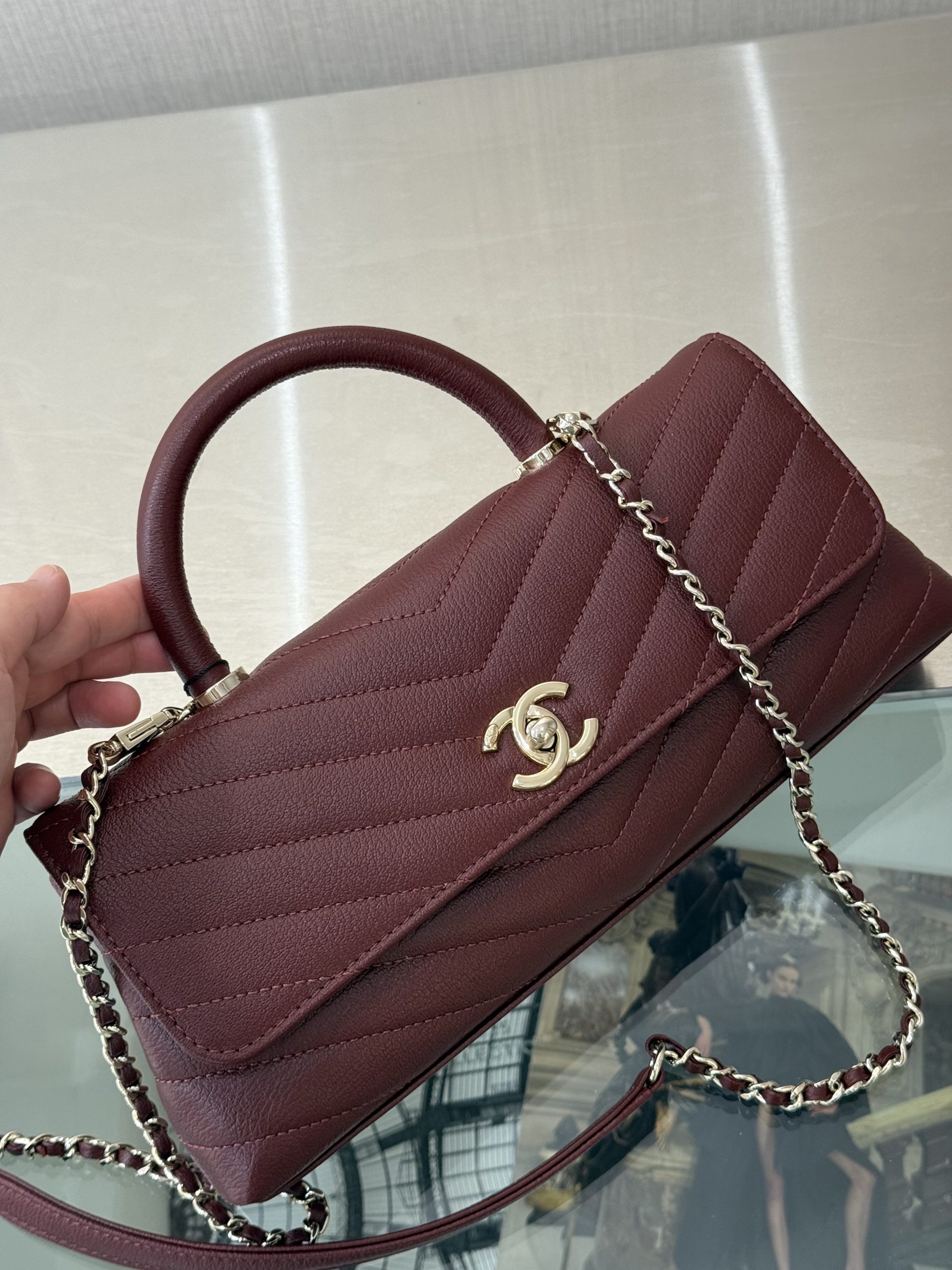 Bolso Chanel Top Handle Flap - Image 5