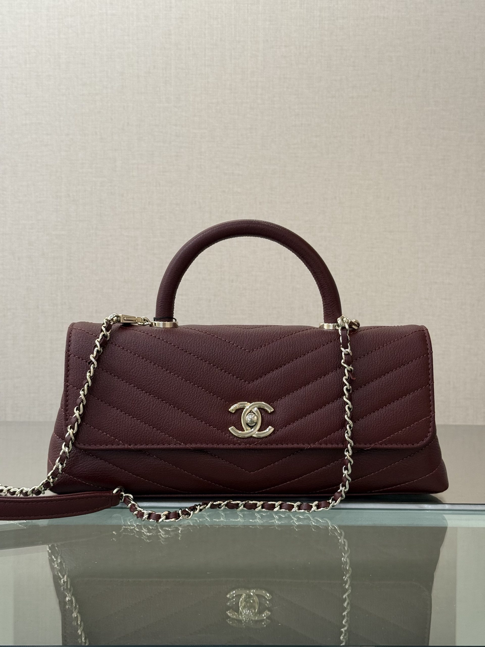 Bolso Chanel Top Handle Flap