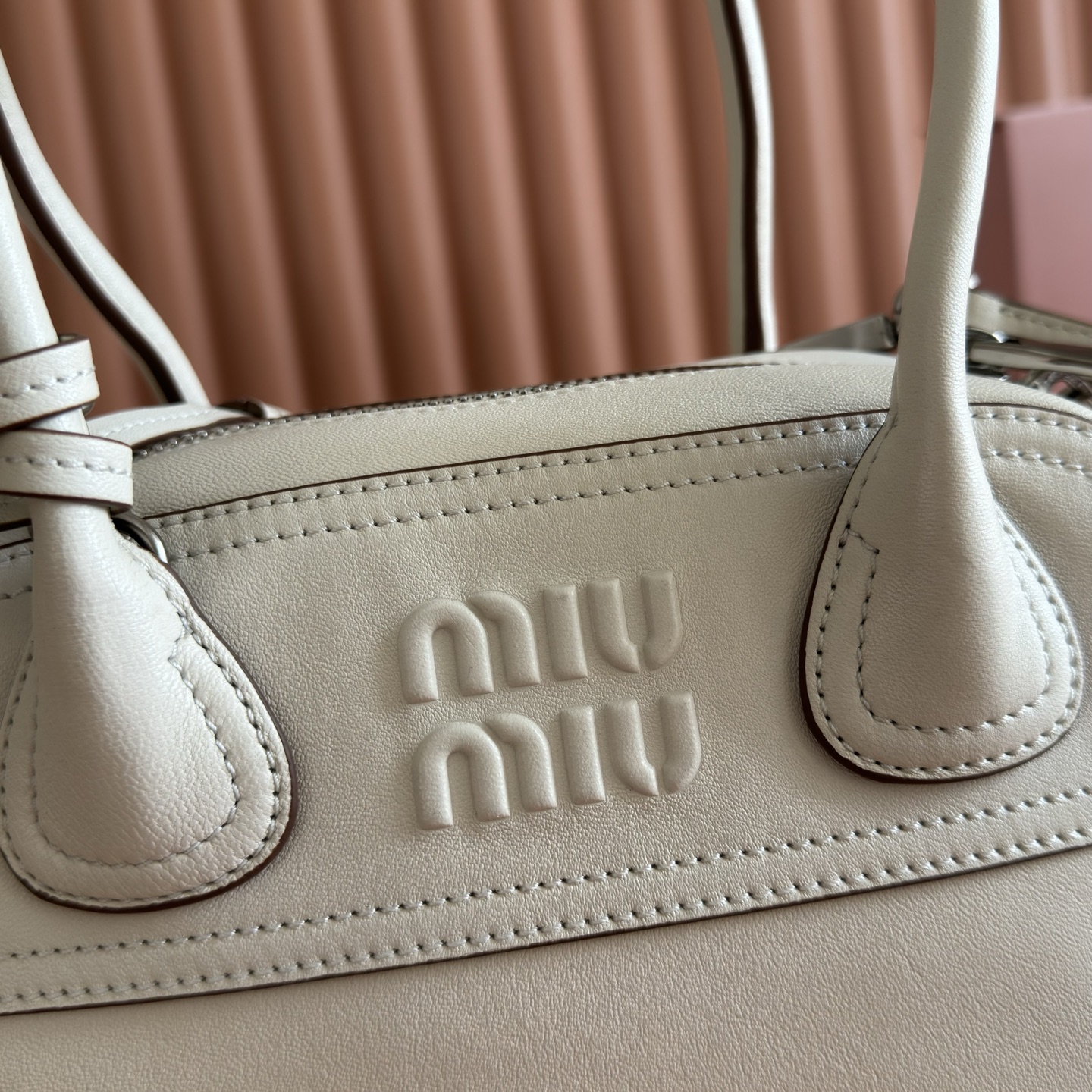Bolso mini bowling Miu Miu Vivant - Image 3