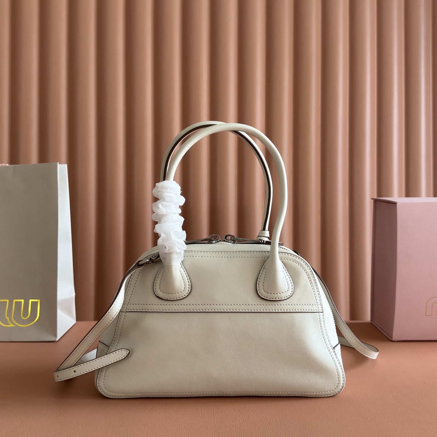 Bolso mini bowling Miu Miu Vivant - Image 9