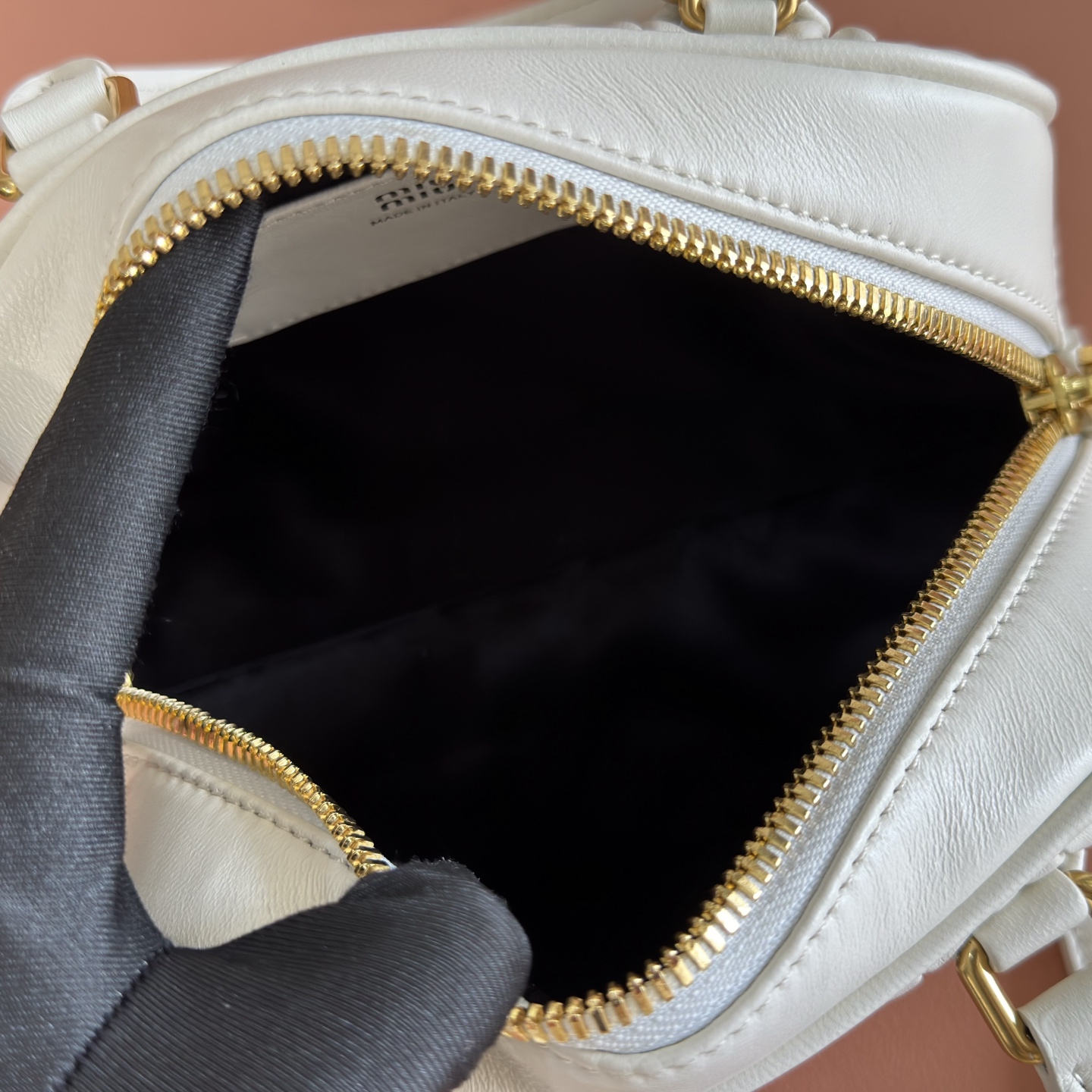 Bolso de mano/bandolera Miu Miu Arcadie blanco - Image 2