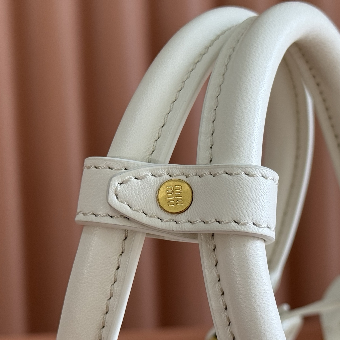 Bolso de mano/bandolera Miu Miu Arcadie blanco - Image 9