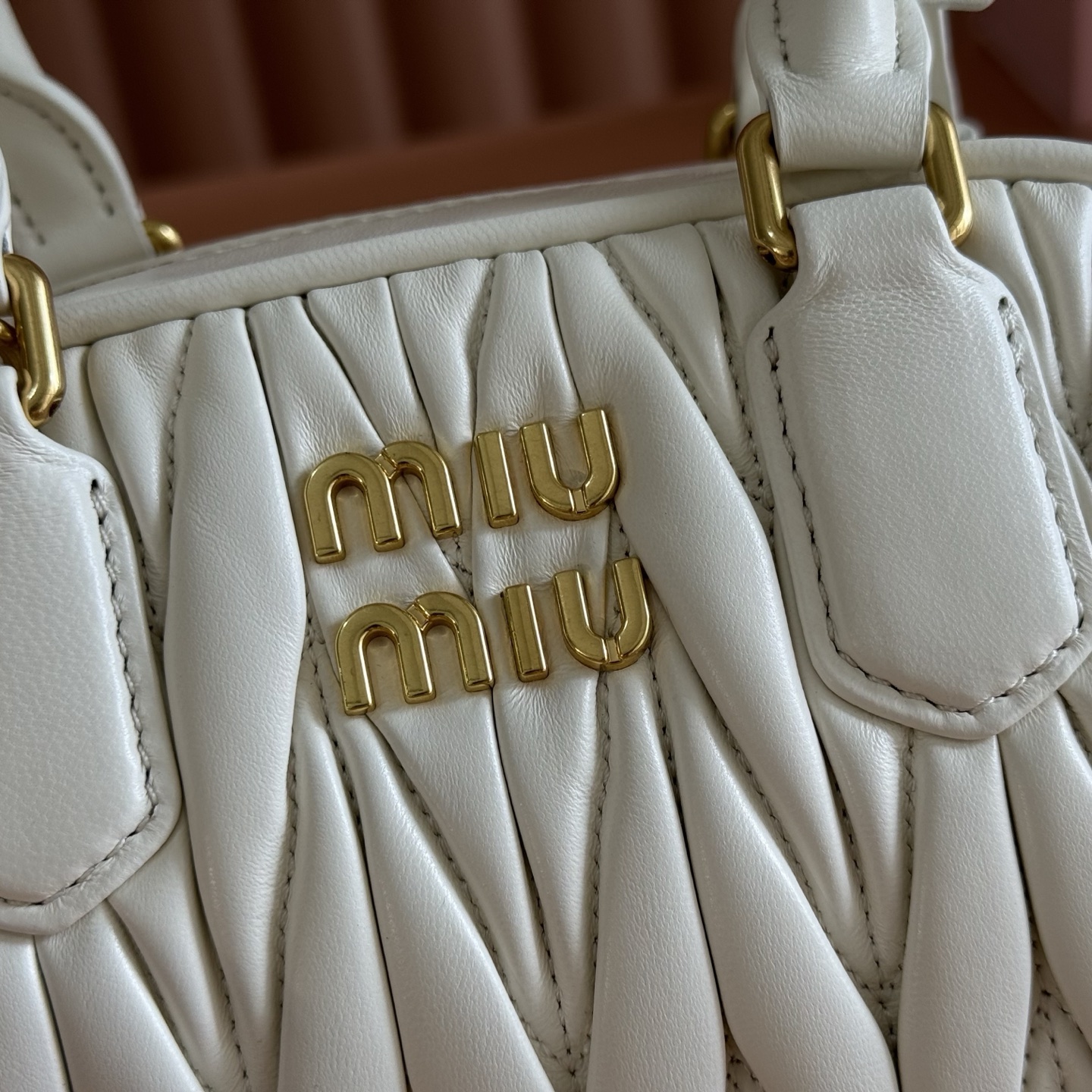 Bolso de mano/bandolera Miu Miu Arcadie blanco - Image 7