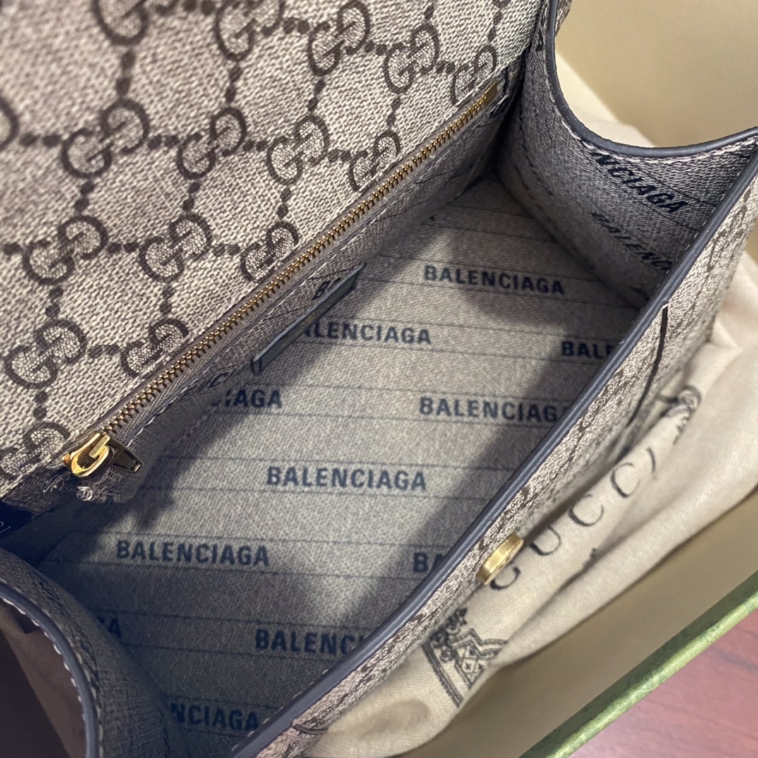 Bolso Hourglass pequeño de la colaboración Gucci × Balenciaga - Image 3