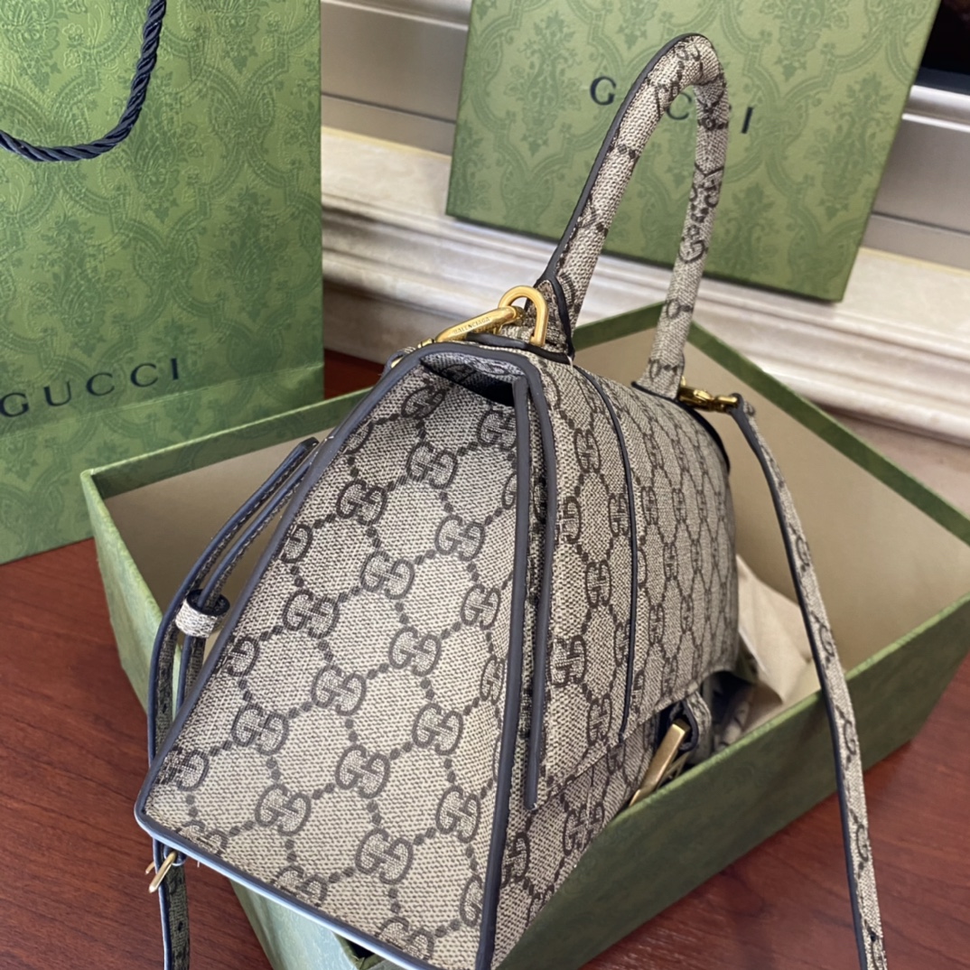 Bolso Hourglass pequeño de la colaboración Gucci × Balenciaga - Image 9