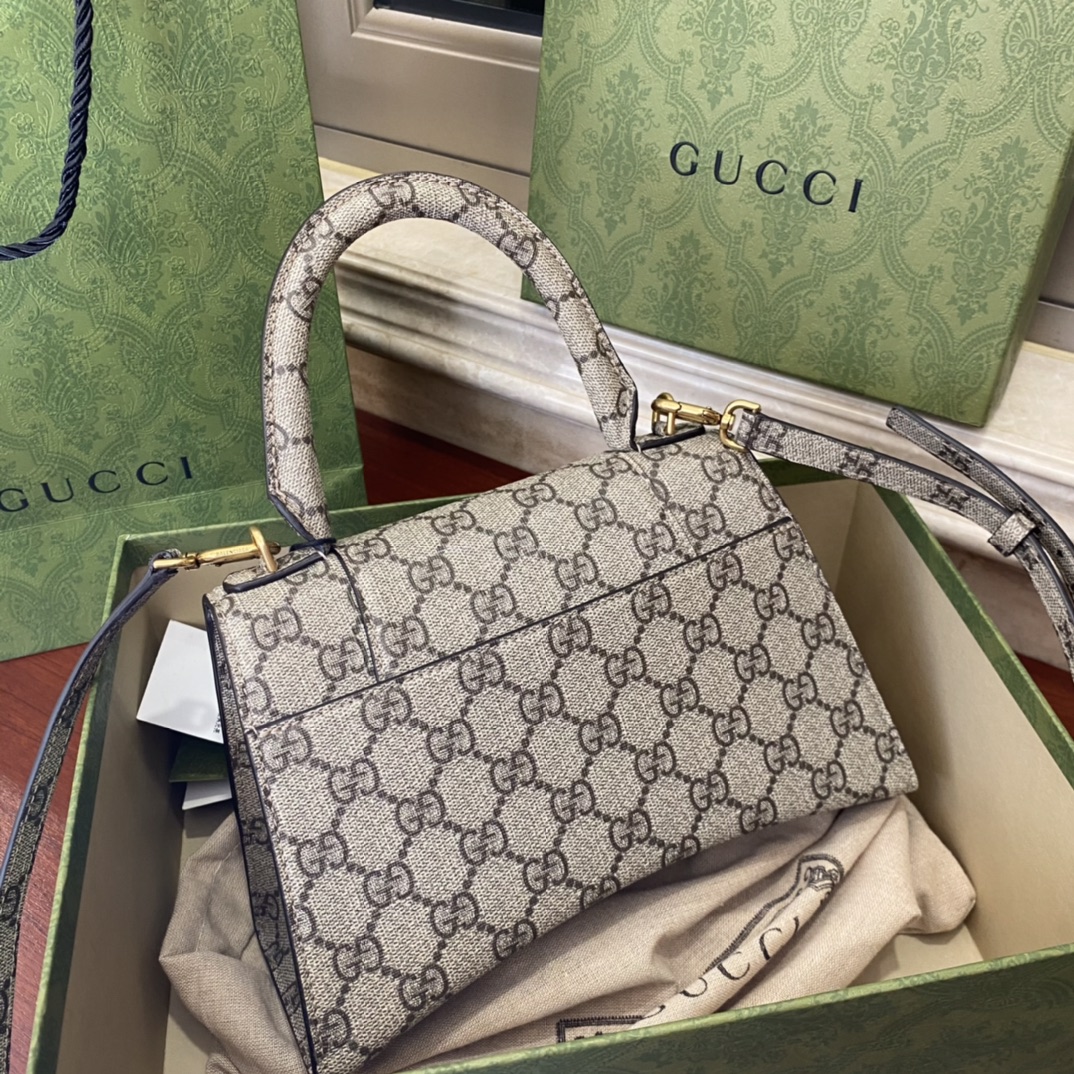 Bolso Hourglass pequeño de la colaboración Gucci × Balenciaga - Image 8