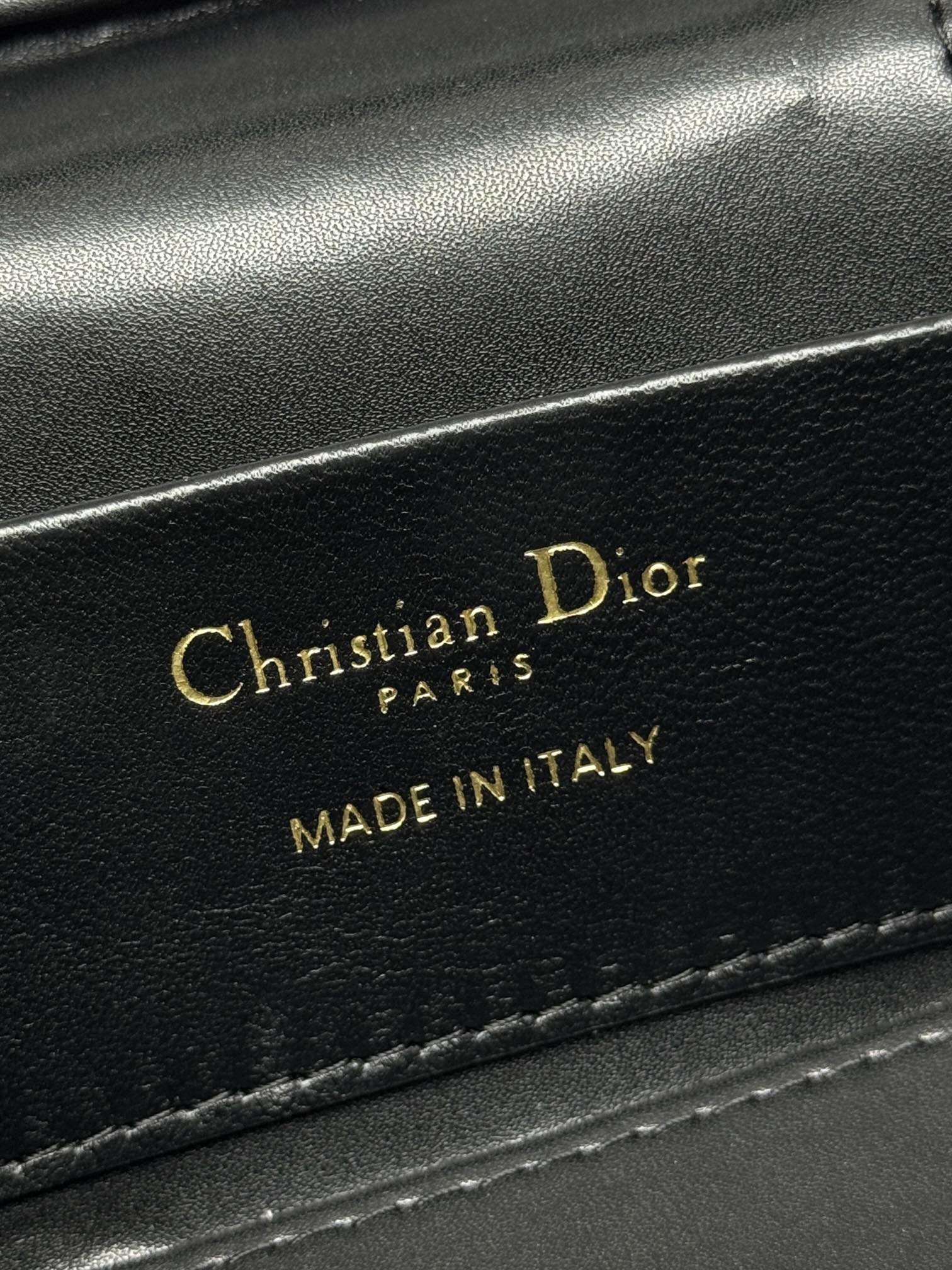 Estuche Lady Dior Vanity Mini en piel de cordero Cannage negro - Image 7