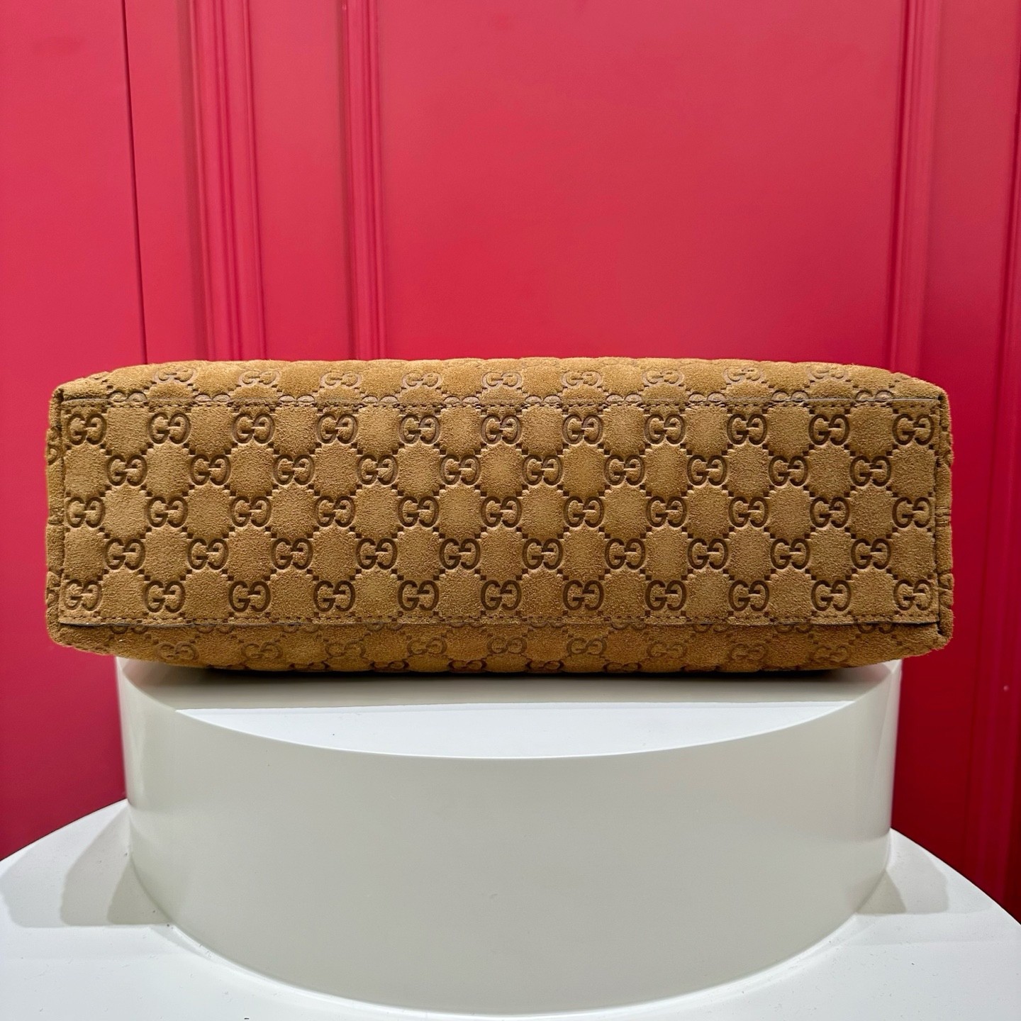 Bolso Tote Maxi Beatrix con Horsebit de Gucci en Ante GG - Image 4