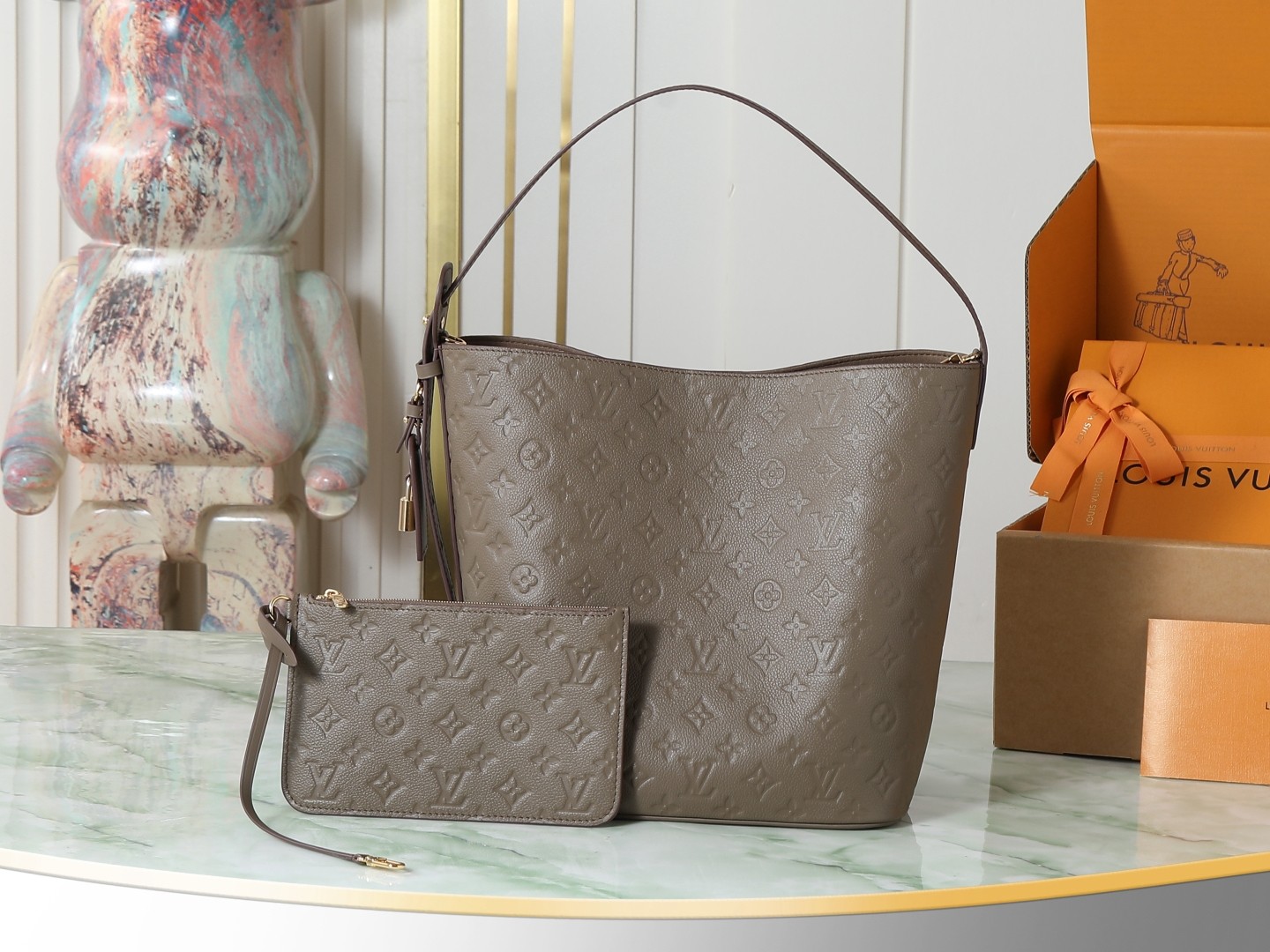 Bolso All In One MM Monogram Empreinte