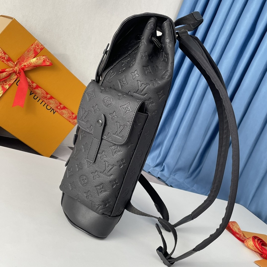 Mochila Christopher Pequeño Monogram Empreinte Negro - Image 8