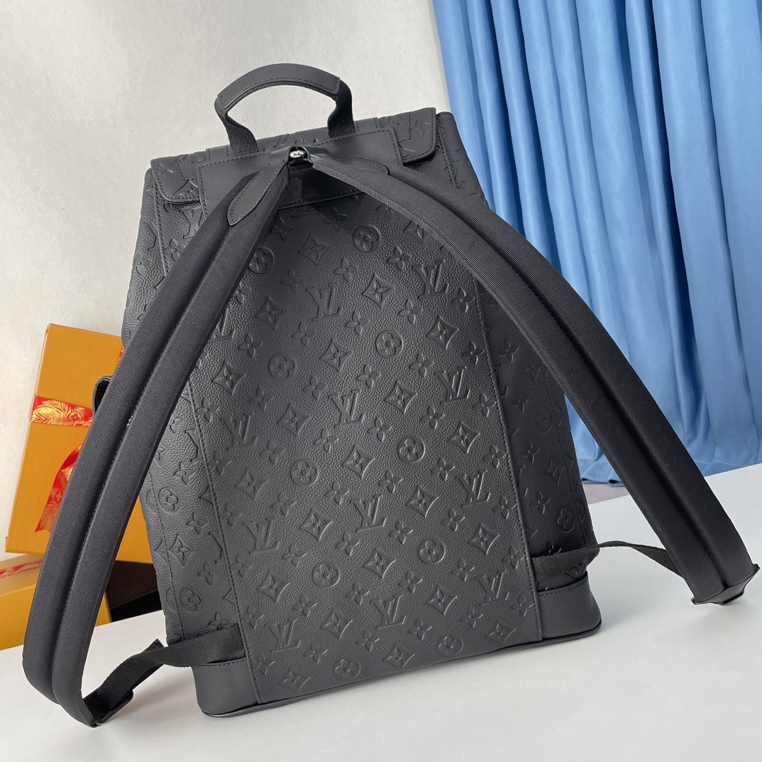 Mochila Christopher Pequeño Monogram Empreinte Negro - Image 7