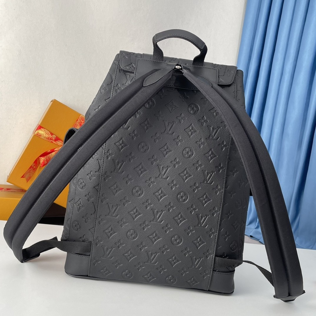 Mochila Christopher Pequeño Monogram Empreinte Negro - Image 5