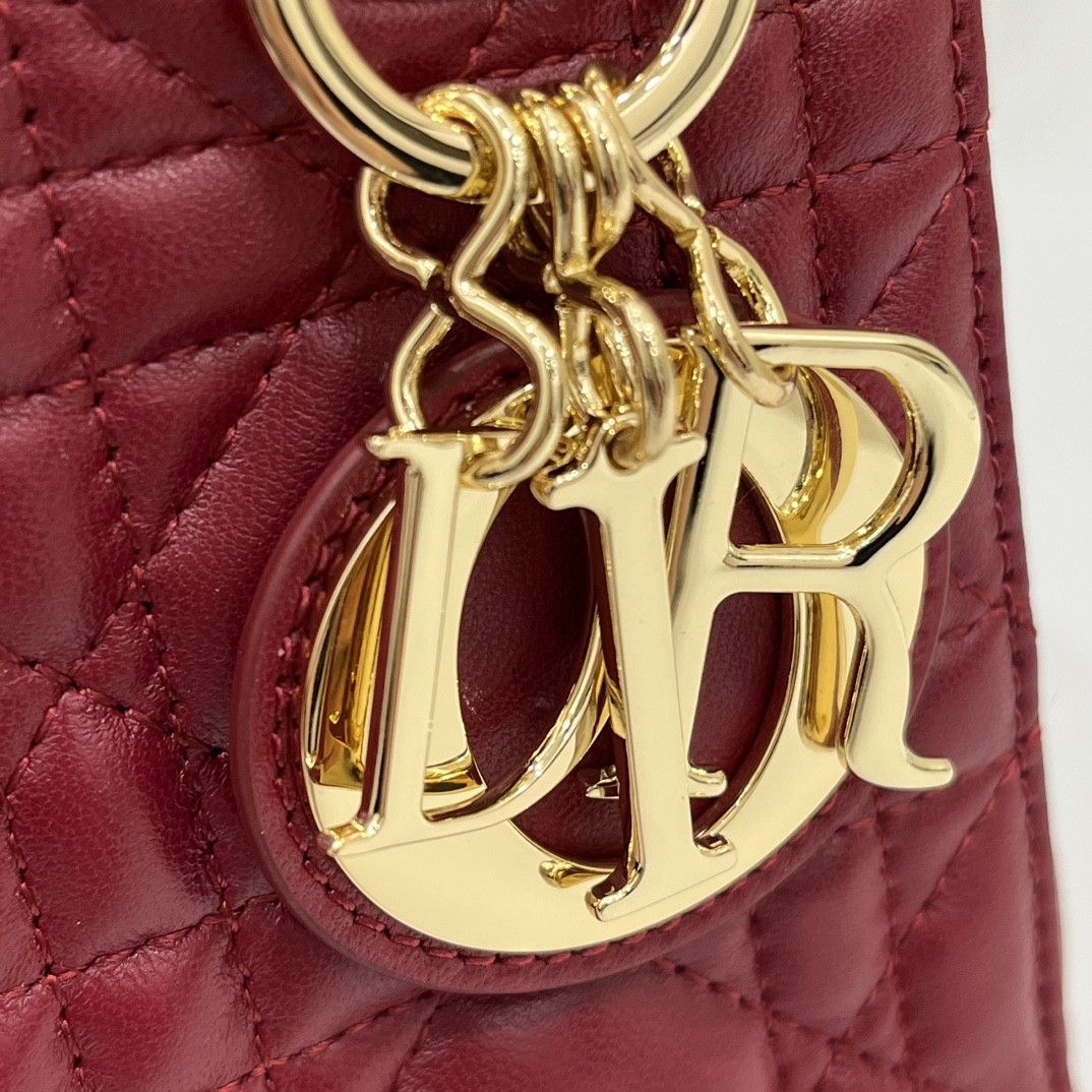 Bolso Lady Dior Mini red 10 Bolso Lady Dior Mini red - Image 10