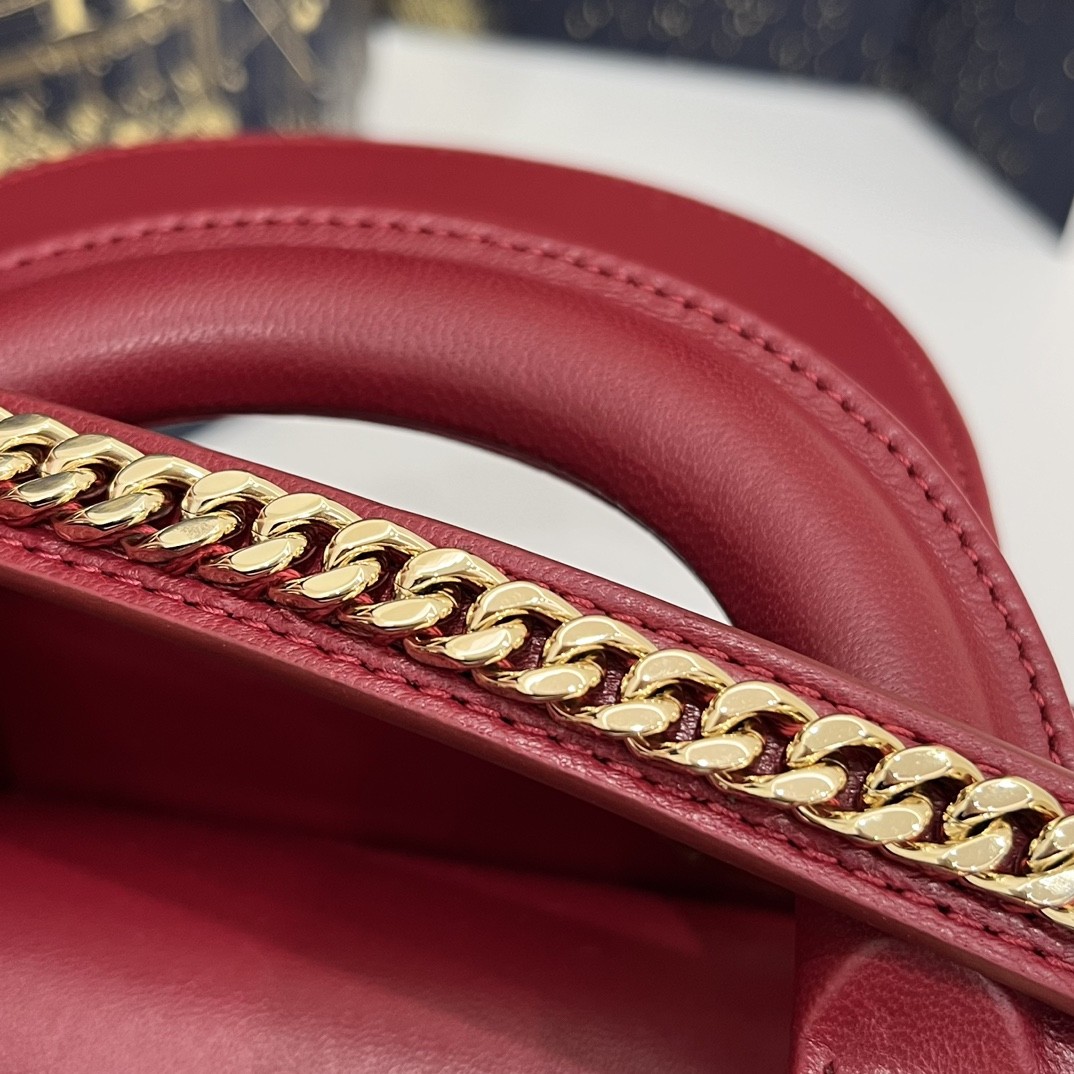 Bolso Lady Dior Mini red 8 Bolso Lady Dior Mini red - Image 8