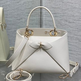 Bolso de mano de lujo Dior con lazo