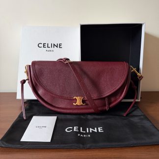bolsas de marca de lujo celine CE HALFMOON hobo