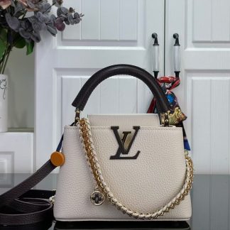 Bolso de diseño LV Capucines mini bolso de mano