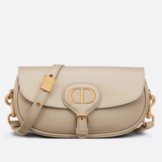 bolsos de lujo Dior Bobby East-West Bag In Beige Box Calfskin