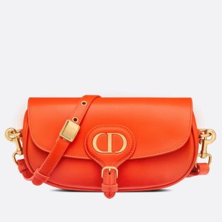 bolsos de lujo Dior Bobby East-West Bag In Orange Box Calfskin