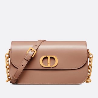 bolsos de lujo Dior 30 Montaigne Avenue Bag In Heritage Pink Box Calfskin