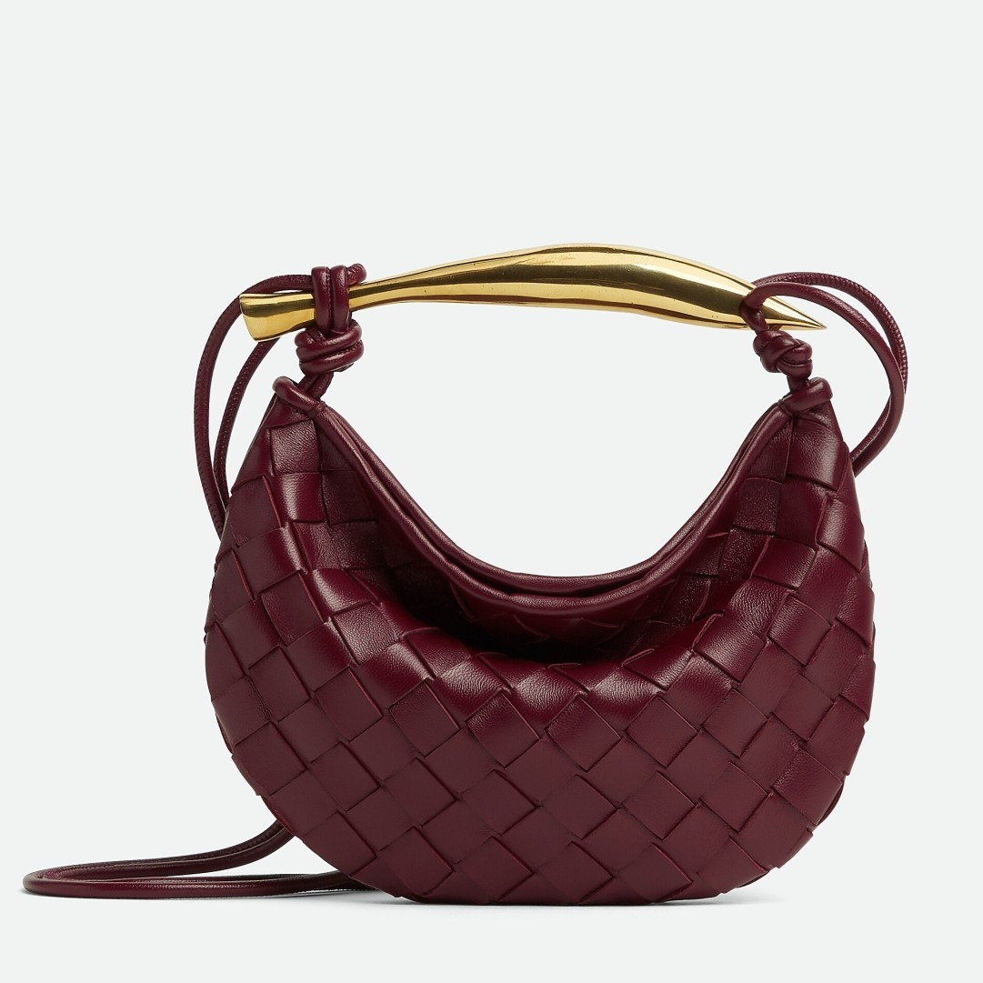 bolsos de lujo mano Bottega Veneta Sardine Mini Bag In Barolo Intrecciato Lambskin 1 bolsos de lujo mano Bottega Veneta Sardine Mini Bag In Barolo Intrecciato Lambskin