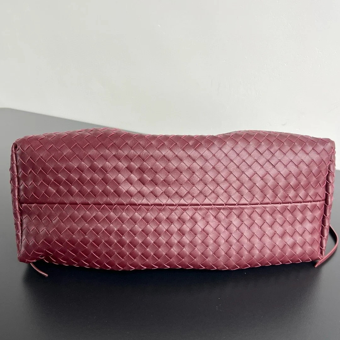 bolsos de lujo mujer Bottega Veneta Pinacoteca Large Bag in Barolo Intrecciato Calfskin 5 bolsos de lujo mujer Bottega Veneta Pinacoteca Large Bag in Barolo Intrecciato Calfskin - Image 5